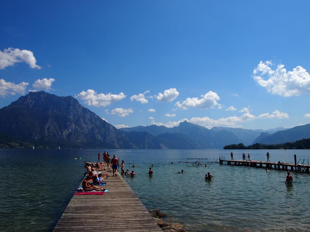 אלטמונסטר Apartment Schlosspark Am Traunsee חדר תמונה